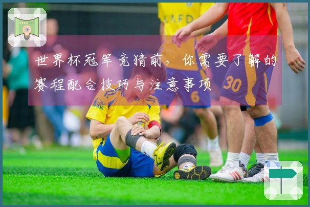 世界杯冠军竞猜前，你需要了解的赛程配合技巧与注意事项